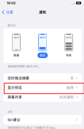 绿园苹果售后维修中心分享iPhone手机收不到通知怎么办 