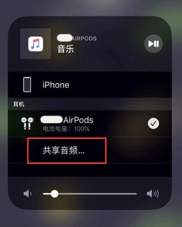 绿园苹果14音频维修点分享iPhone14音频共享设置方法 